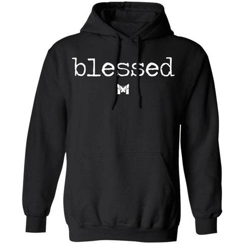 "Blessed" Adult Hoodie Sweatshirt - Classic-Sweatshirts-Dark Grey-S-The Miracles Store