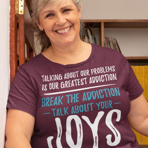 "Talk About Your Joys" Unisex T-Shirt-T-Shirts-The Miracles Store