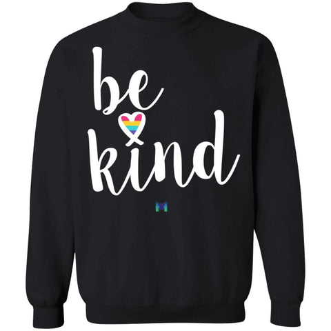 "Be Kind" Unisex Crewneck Sweatshirt - Heart-Sweatshirts-The Miracles Store
