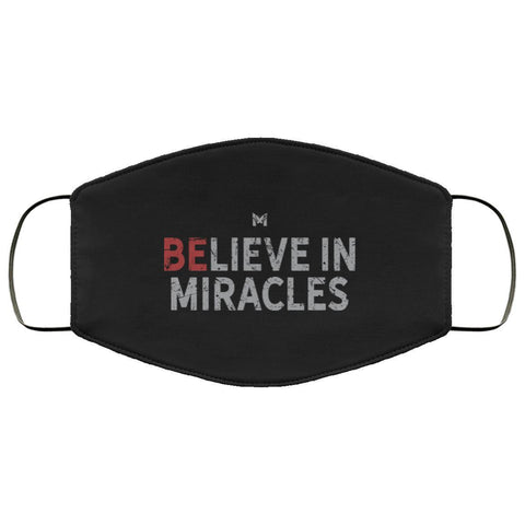 "Believe In Miracles" Face Mask (Stylish)-Apparel-The Miracles Store