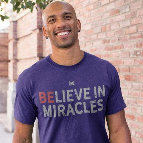 "Believe In Miracles" Stylish Unisex T-Shirt-T-Shirts-The Miracles Store