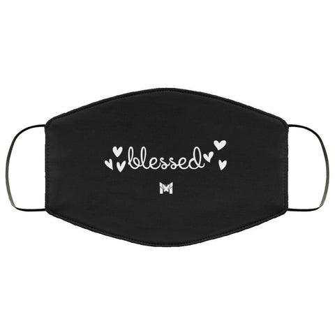 "Blessed" Elegant Face Mask-Apparel-The Miracles Store