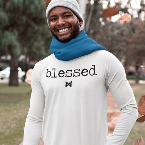 "Blessed" Long Sleeve Unisex Shirt - Classic