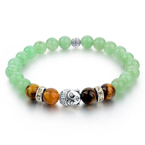 Buddha Green Aventurine Bracelet - Jewelry - - - 