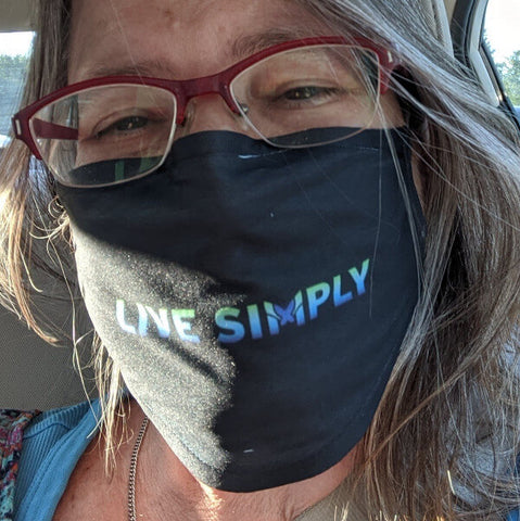 "Live Simply" Face Mask-Apparel-The Miracles Store