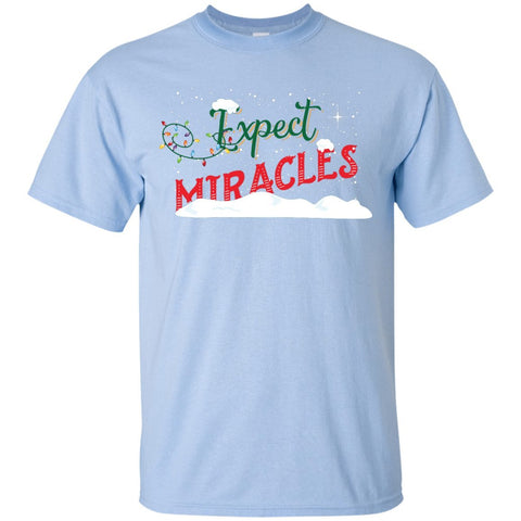 Expect Miracles Tees & Tops - Holiday Motif - Short Sleeve - Irish Green - Small - 