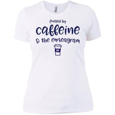 Fueled By Caffeine and the Enneagram - Women's T-Shirts-Apparel-The Miracles Store
