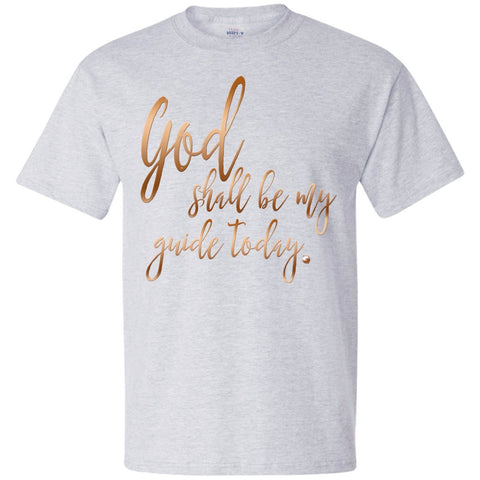God Shall Be My Guide Today Cotton T-shirt - T-Shirts - White - Small - 