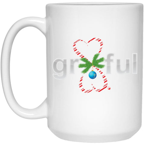 "Gr8Ful Heart" Mugs - Holiday Edition - Accessories - Candy Cane - - 