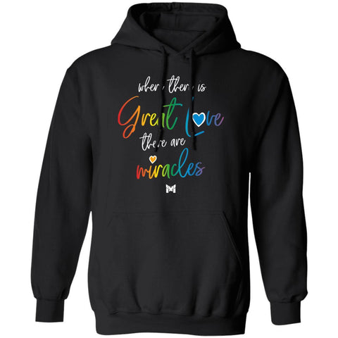 "Great Love" Unisex Hoodie Sweatshirt-Apparel-The Miracles Store