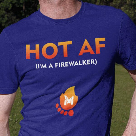 "Hot AF - I'm A Firewalker" Unisex T-Shirt-T-Shirts-The Miracles Store
