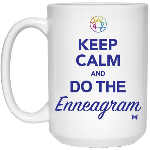 Keep Calm And Do The Enneagram - Coffee Cup-Apparel-White-Small (11oz)-The Miracles Store