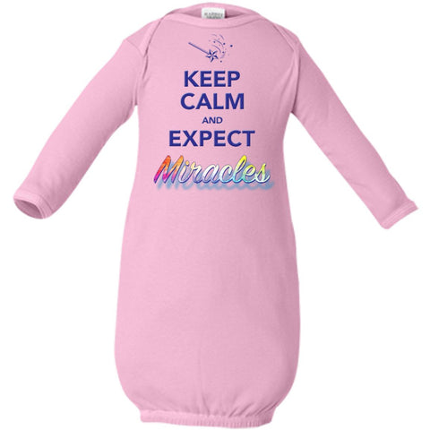 Keep Calm and Expect Miracles Infant Layette - Accessories - Pink - One Size - 