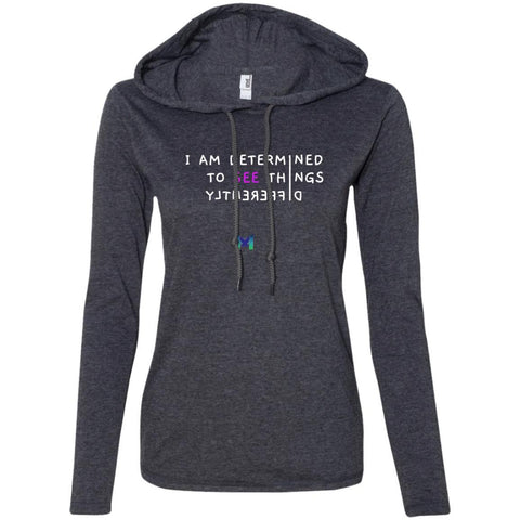 "See Things Differently" - Lightweight Women's Hoodie T-Shirt-Apparel-White-S-The Miracles Store