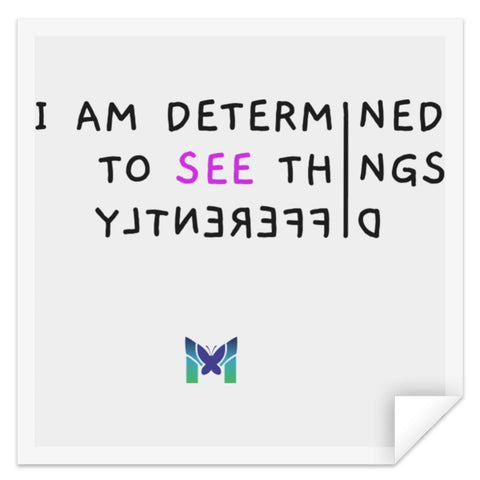 "See Things Differently" - Sticker-Accessories-S-The Miracles Store