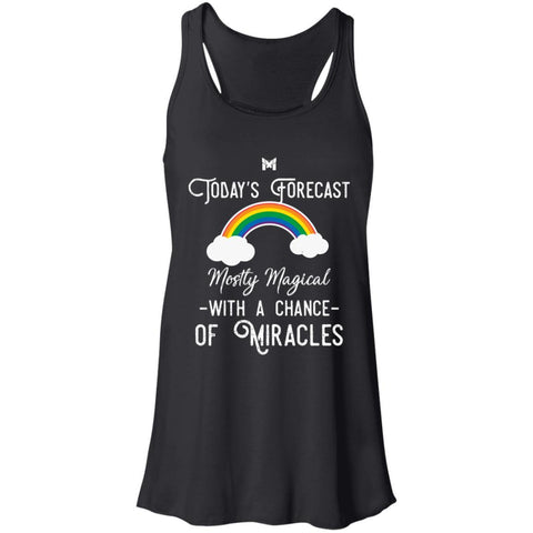 "Today's Forecast - Mostly Magical" Women's T-Shirts