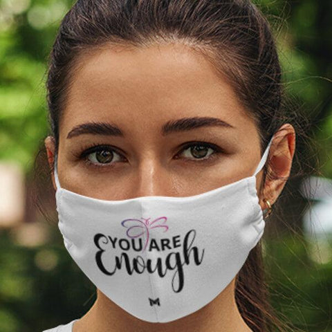 "You Are Enough" Face Mask-Accessories-The Miracles Store
