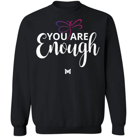 "You Are Enough" Unisex Crewneck Sweatshirt-Sweatshirts-The Miracles Store