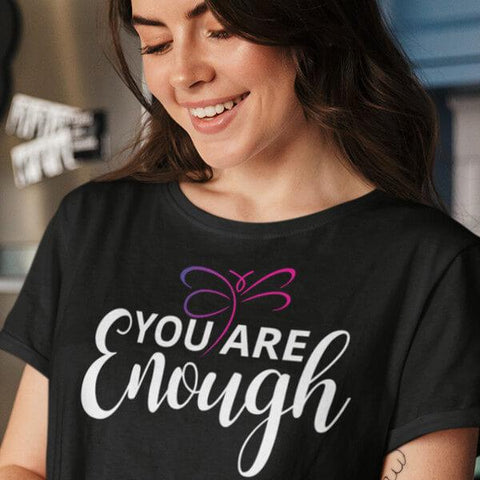 "You Are Enough" Unisex T-Shirt-T-Shirts-The Miracles Store